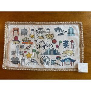 NWT  Los Angeles lumbar pillow cover - 12 x 20 - Thro Studio Vacation Home VRBO